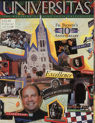 Universitas Magazine 10 Year Anniversary Cover