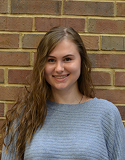 Zoe Pezold poses for a photo at the Chaifetz School of Business