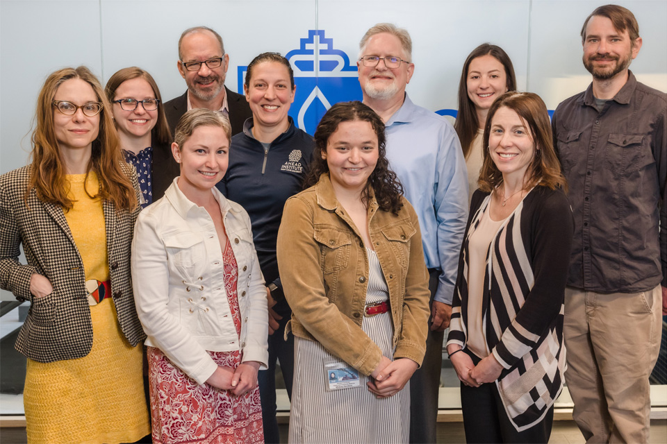 A group faculty photo of the Family Medicine Research Division Faculty and Staff