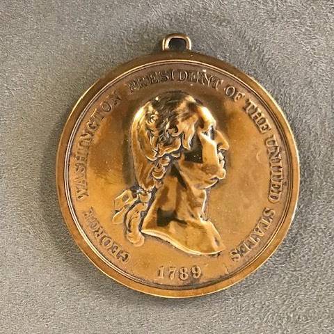 George Washington Indian Peace Medal